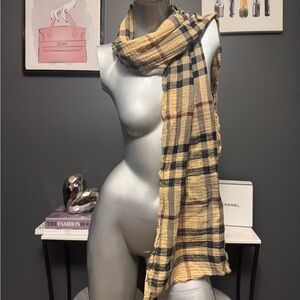 Burberry Check Scarf